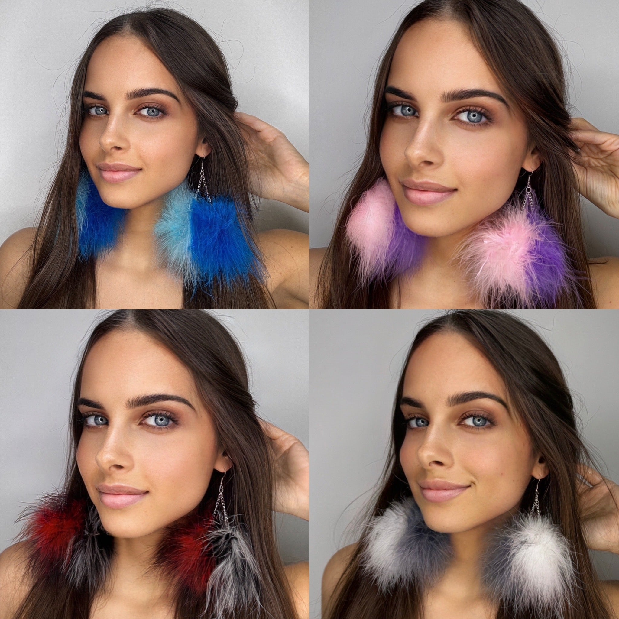 Duality Fluff Earrings