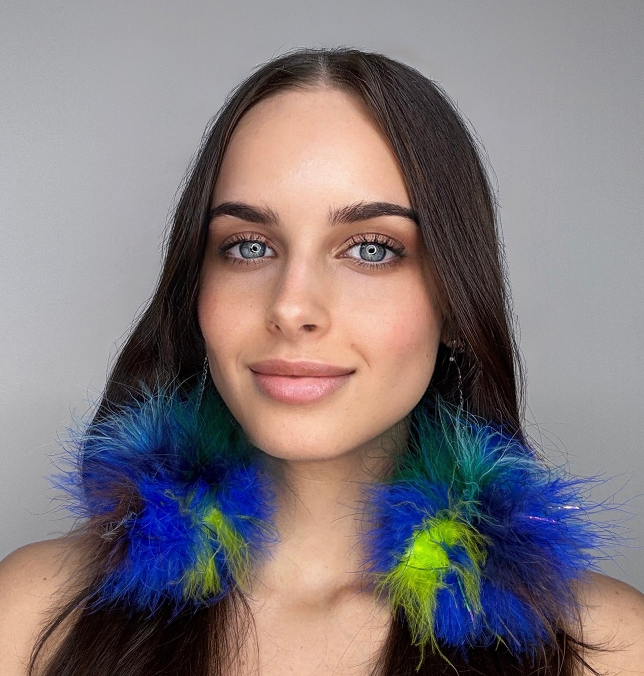 Peacock Earrings