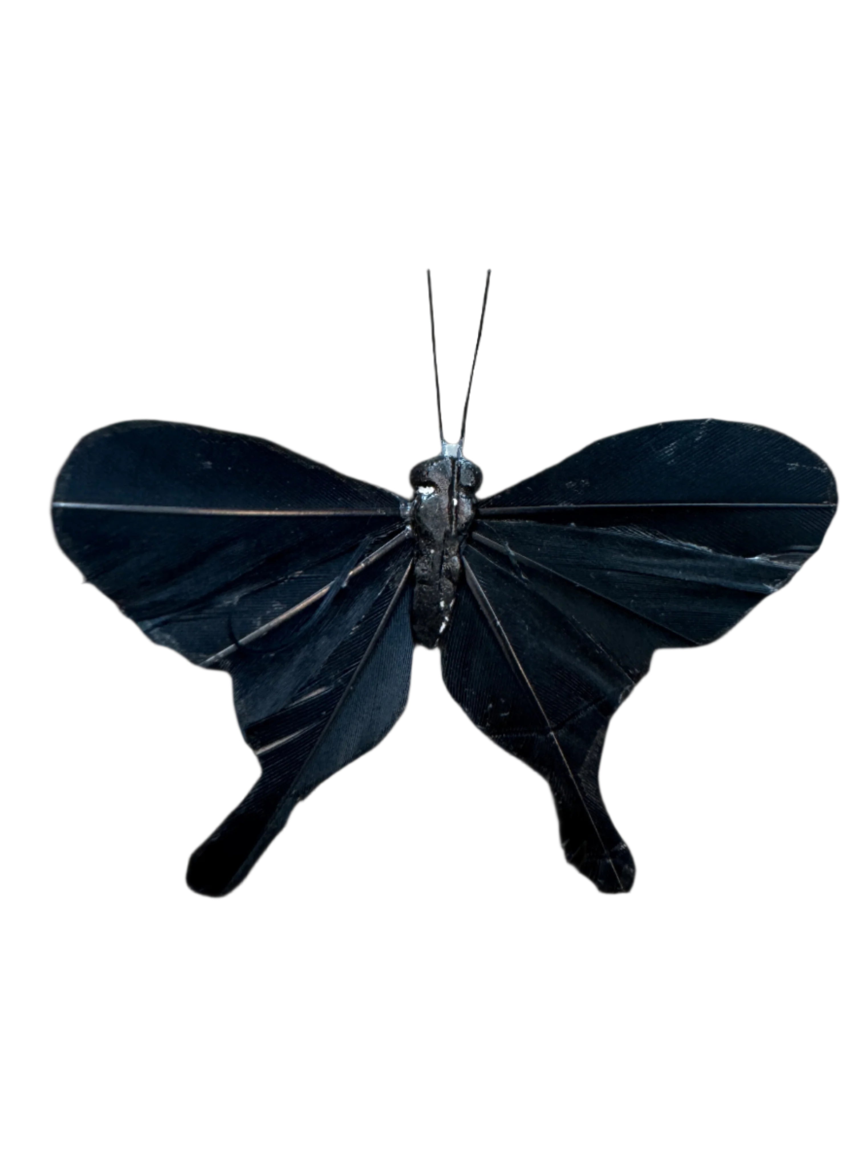 Butterfly Fluff Hair Clips