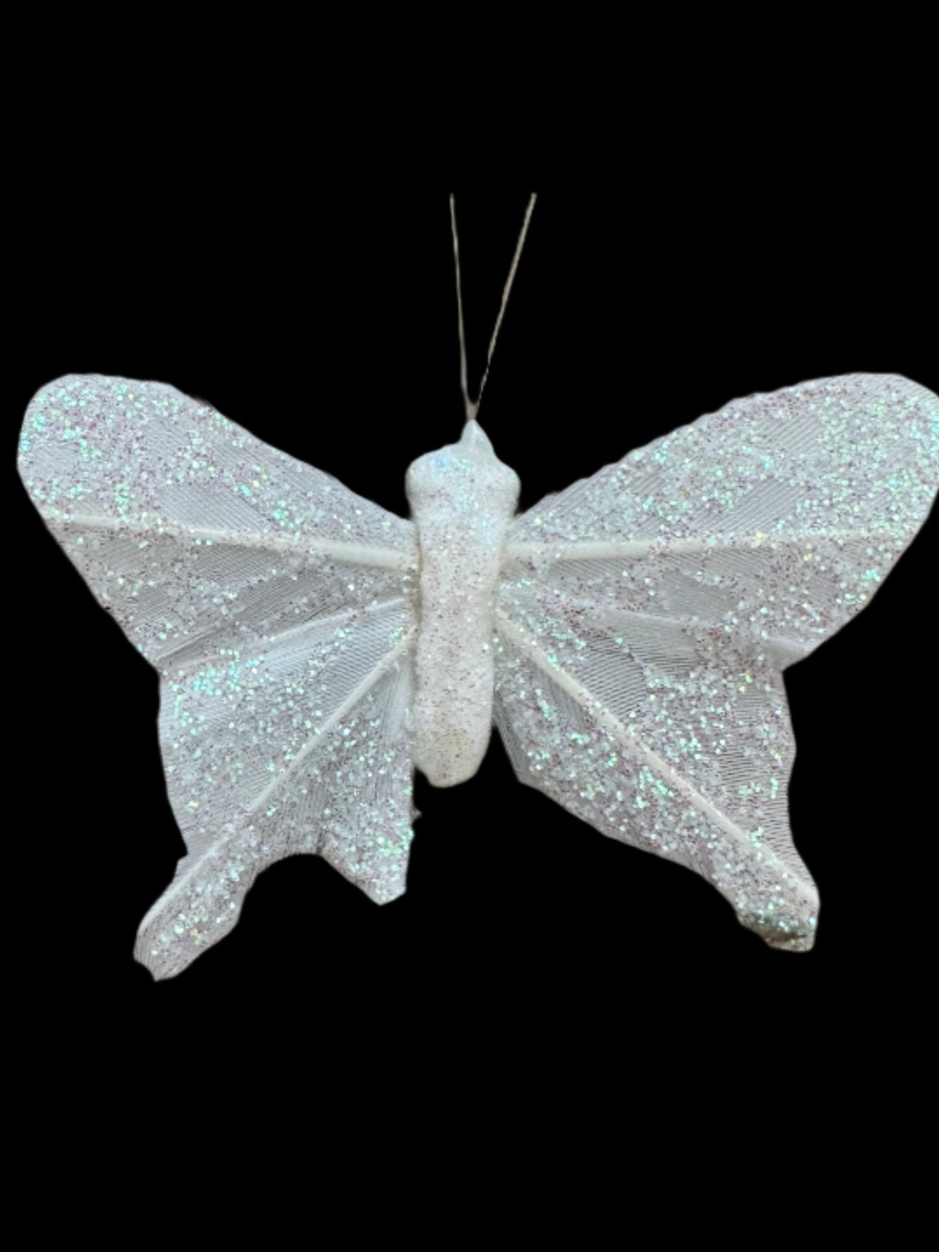 Butterfly Fluff Hair Clips