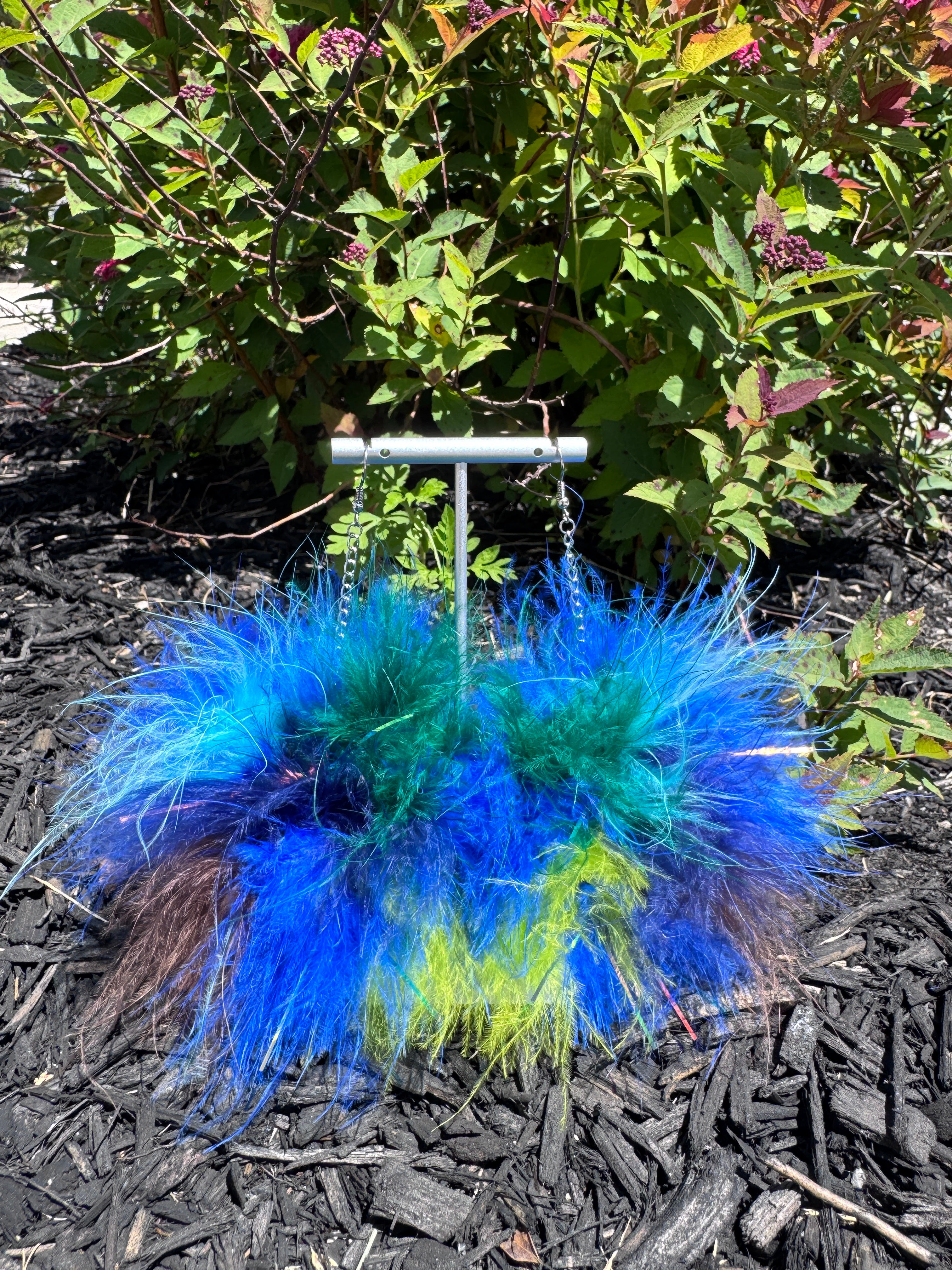 Peacock Earrings