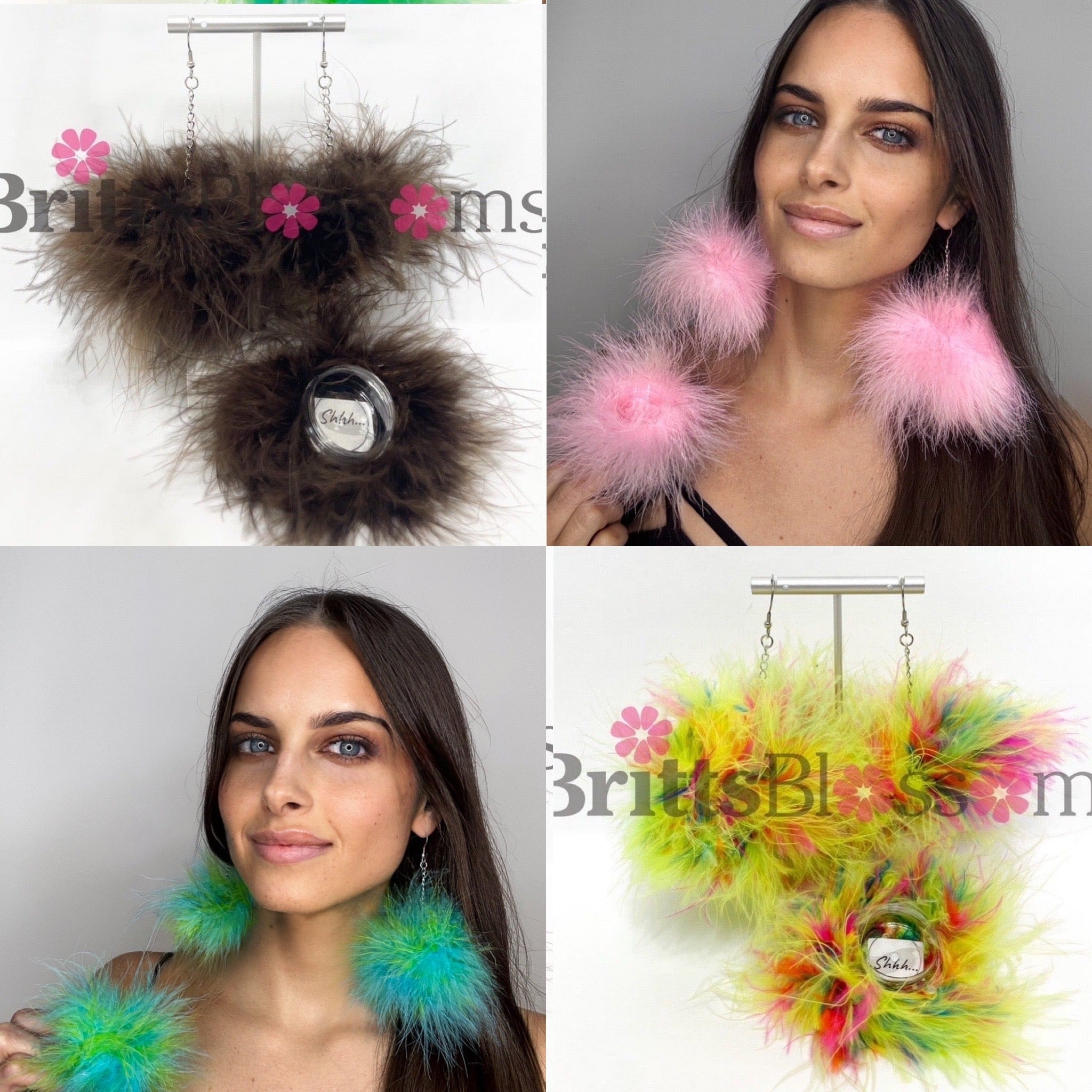 Stash Fluff Earrings