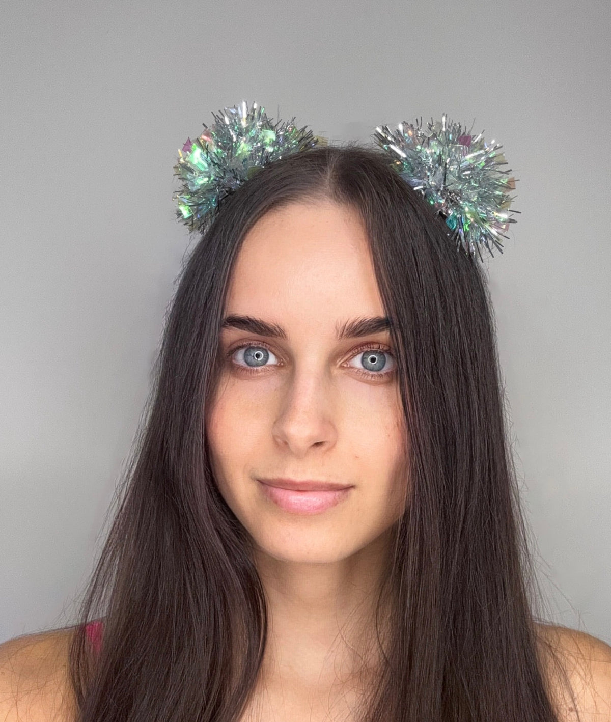 Tinsel Hair Clips