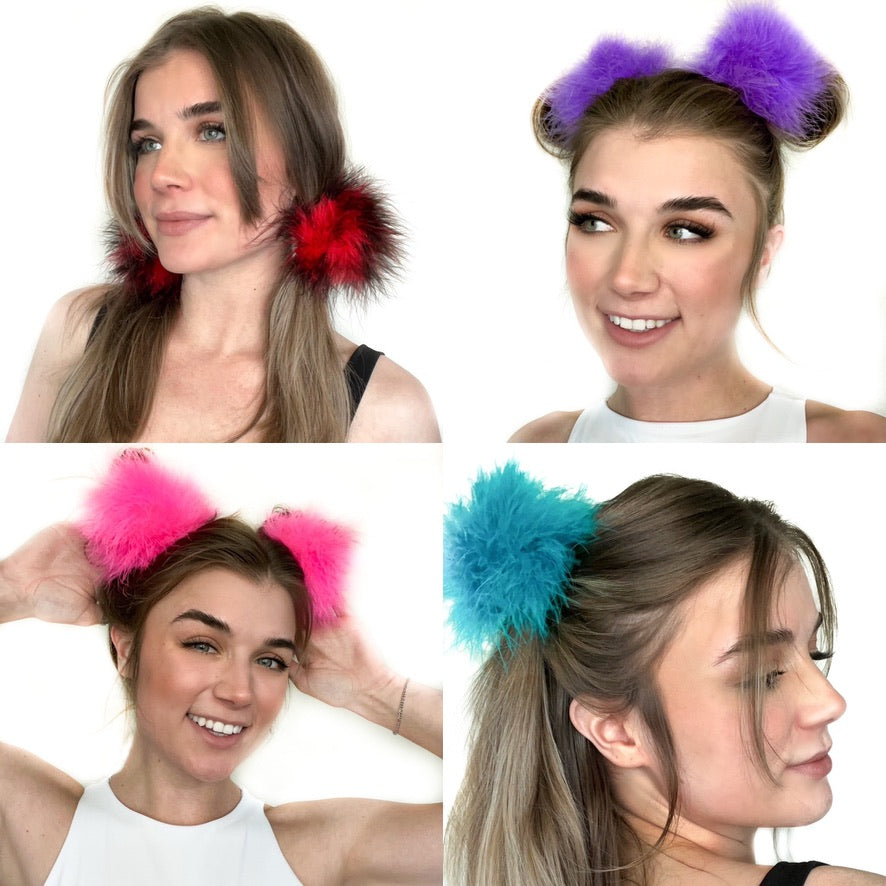 Stash Fluff Hair Ties
