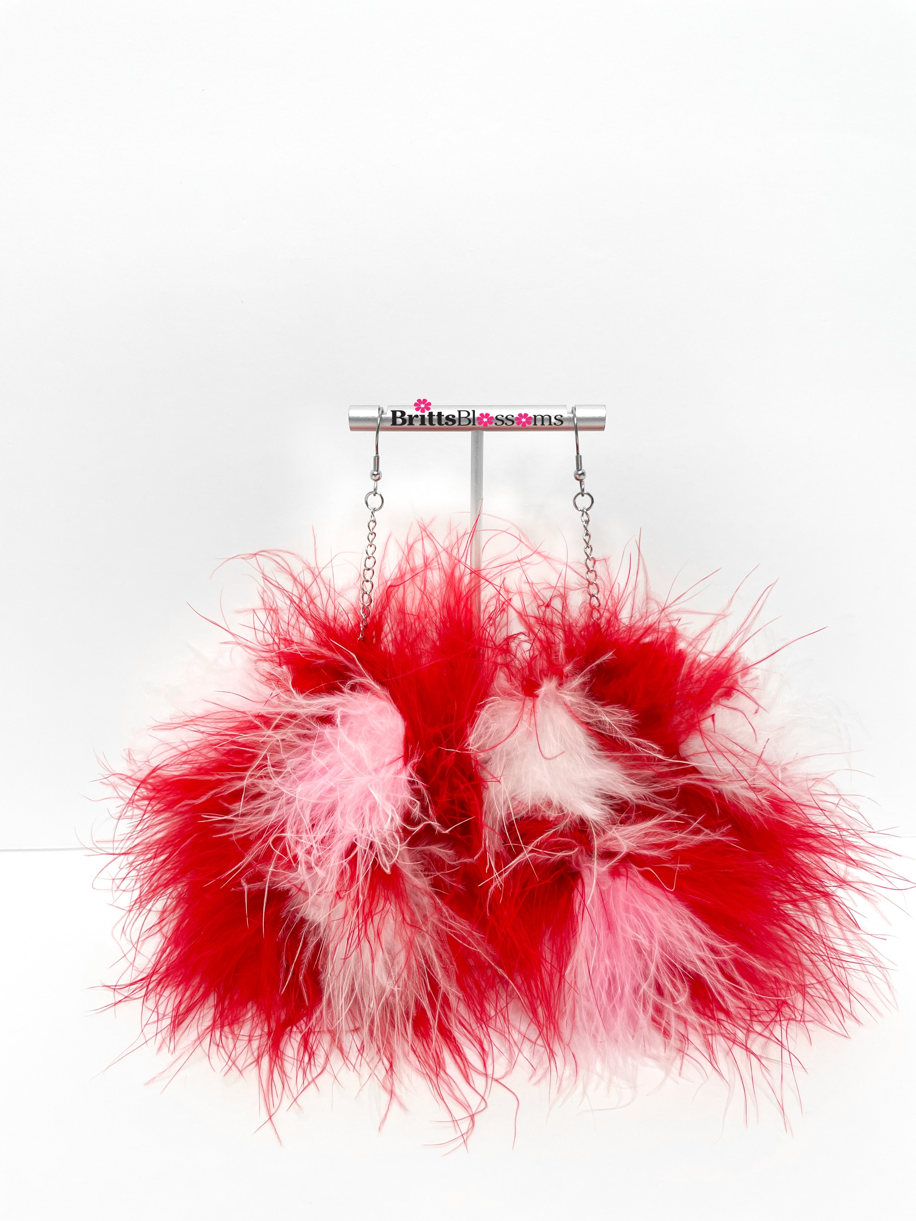 Valentine Mix Fluff Earrings