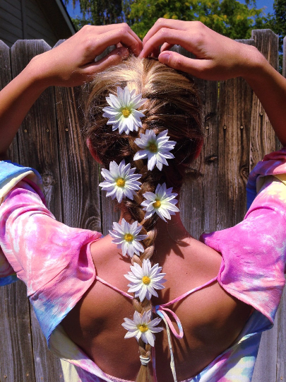 Daisy Hair Pins