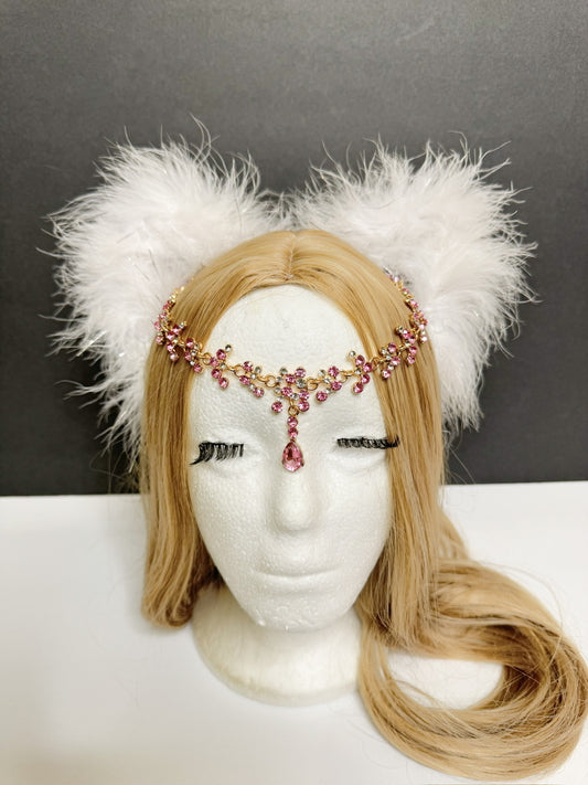 Queen Head Chain Fluff Kitty