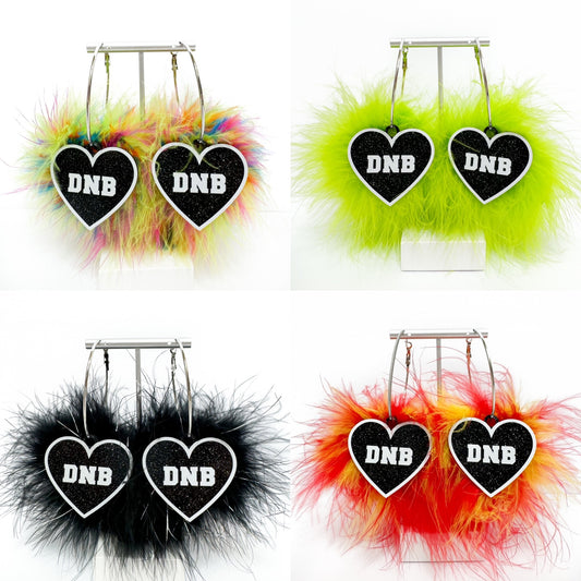 DNB Fluff Hoops/Charms (choose Fluff color)