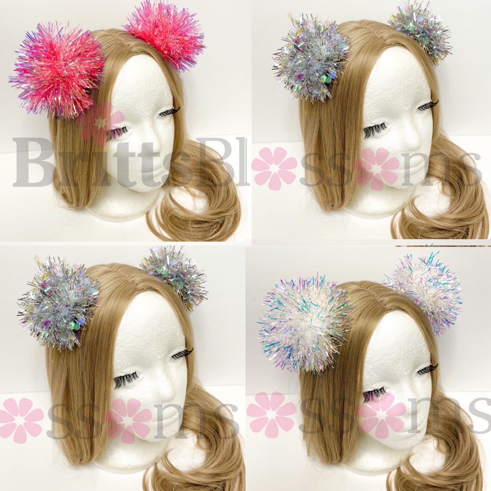 Stash Tinsel Hair Clips