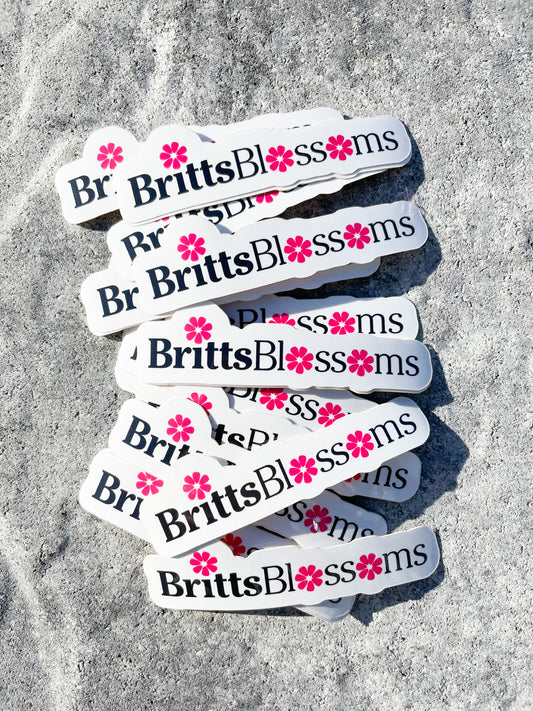 BrittsBlossoms Sticker